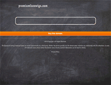 Tablet Screenshot of premiumlacewigs.com